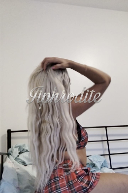 British Blonde escort Cara is 5’4 height